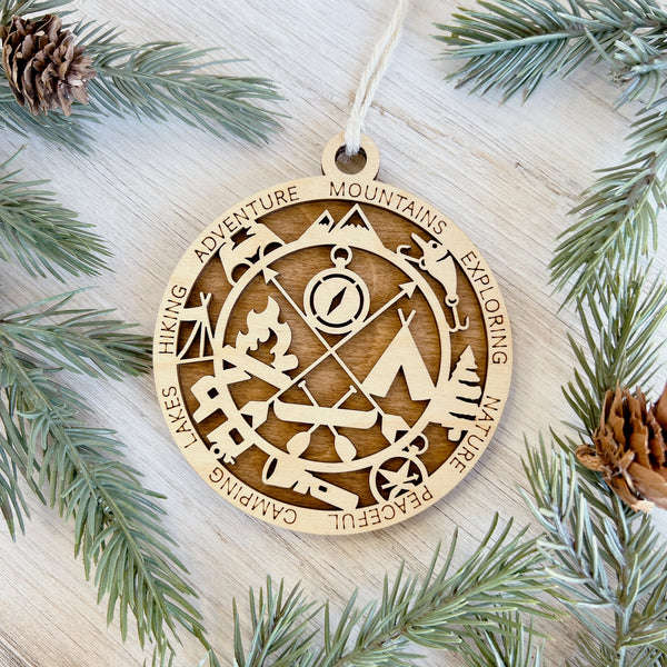 Great Outdoors Ornaments - Choose Your Design