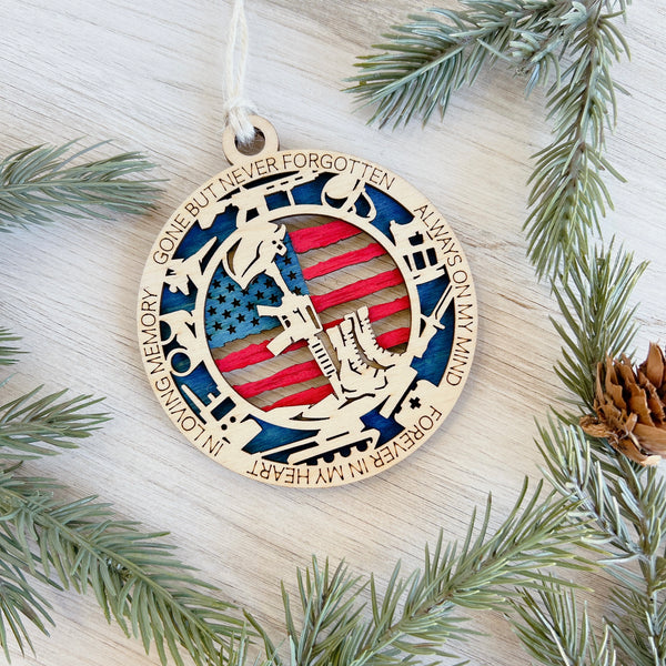 Military Ornament - Choose Your Branch