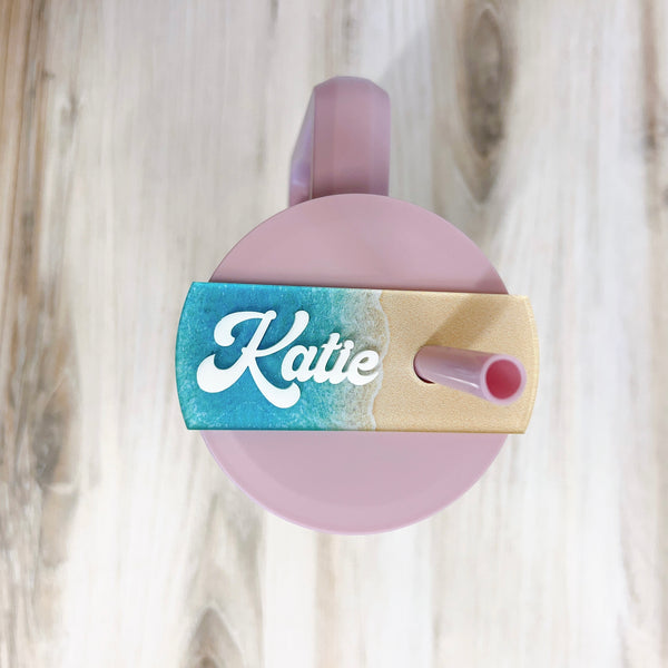 Simple Modern Tumbler Custom Nameplates