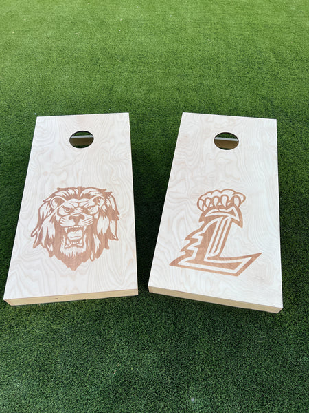 Custom Laser Engraved Cornhole Boards