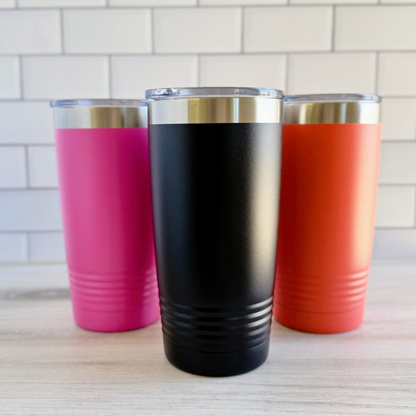 Laser Engraved Tumblers