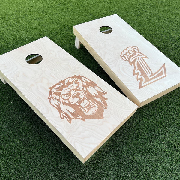 Custom Laser Engraved Cornhole Boards