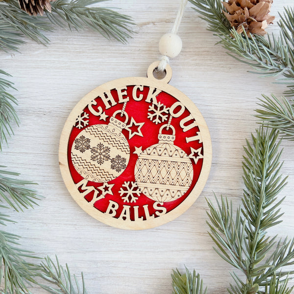 Naughty But Nice Ornaments