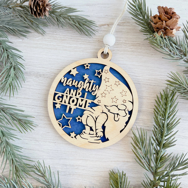 Naughty But Nice Ornaments