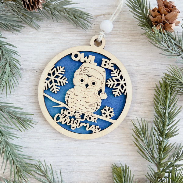 Punny Christmas Ornaments - Choose Your Design