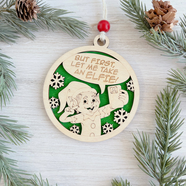 Punny Christmas Ornaments - Choose Your Design