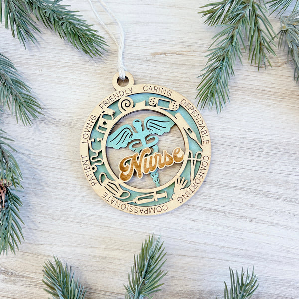 Medical Professional Ornament - Choose from 3 designs