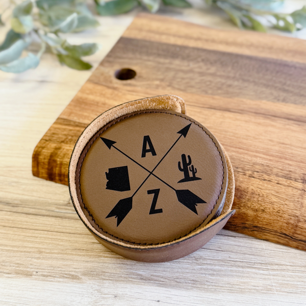 Engraved Leatherette Coasters