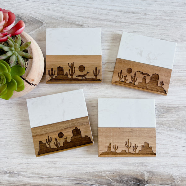 Desert Landscape Coasters