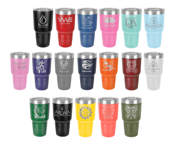 Laser Engraved Tumblers