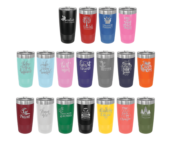 Laser Engraved Tumblers