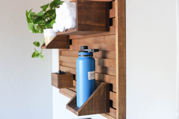 Home Gym Wall Organizer - Peloton Inspired