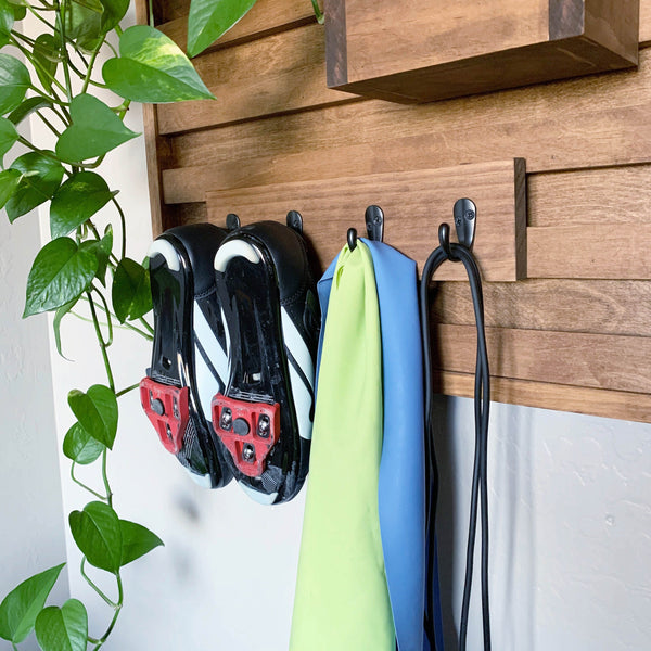 Home Gym Wall Organizer - Peloton Inspired
