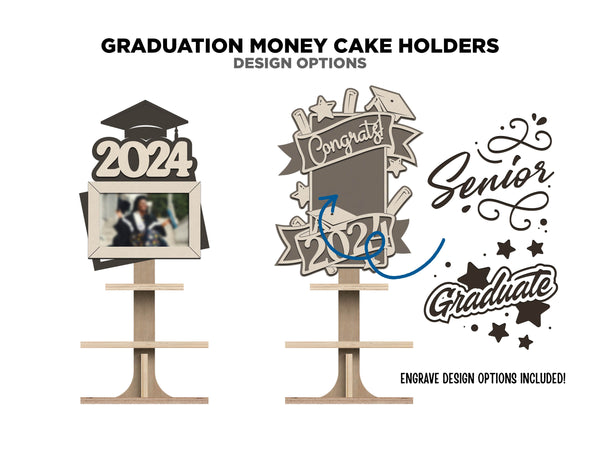 Graduation Money Cake