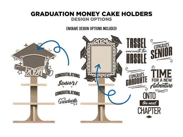 Graduation Money Cake