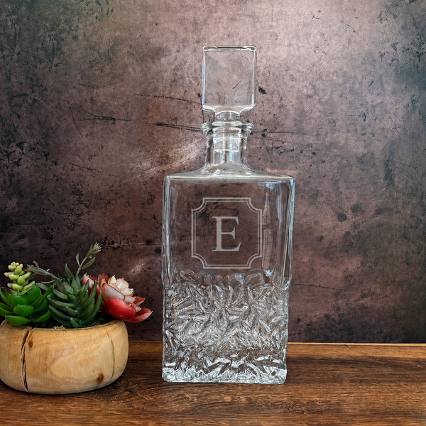 Personalized Whiskey Decanter