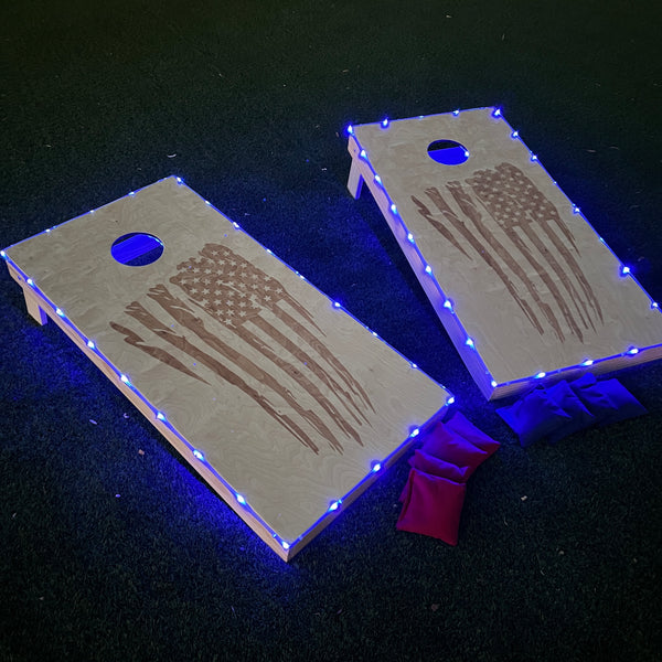 Custom Laser Engraved Cornhole Boards