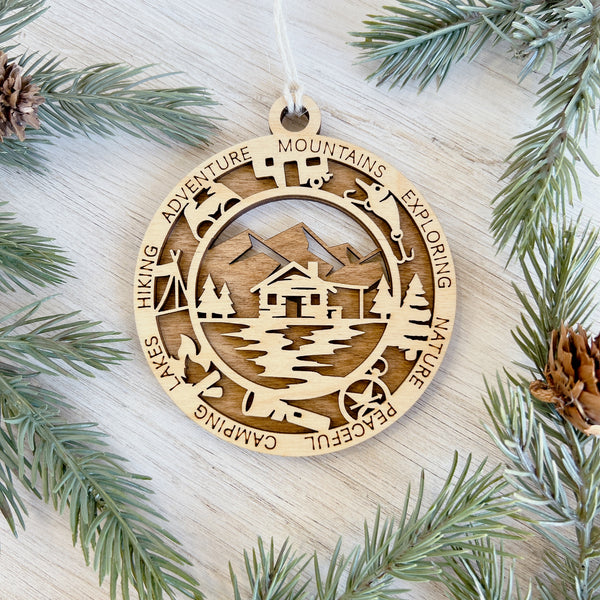 Great Outdoors Ornaments - Choose Your Design