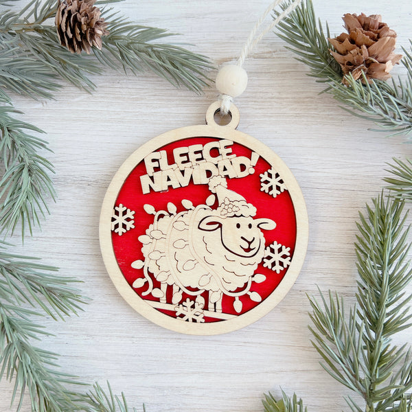 Punny Christmas Ornaments - Choose Your Design