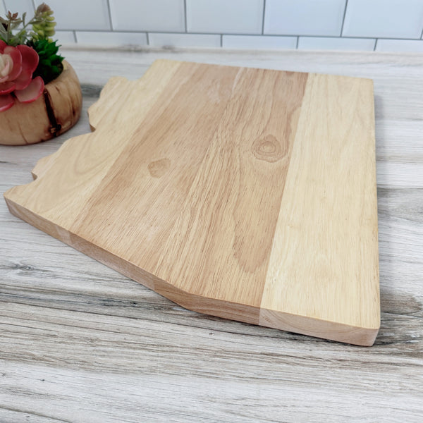 Arizona State Shaped Charcuterie Board