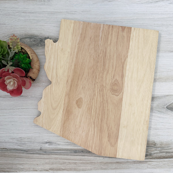 Arizona State Shaped Charcuterie Board