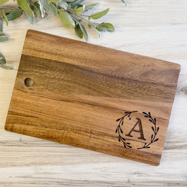 Live Edge Acacia Serving Board