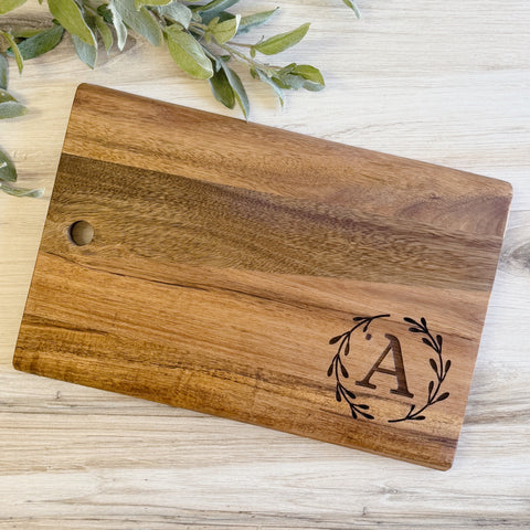 Live Edge Acacia Serving Board