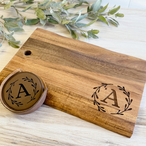 Live Edge Acacia Serving Board