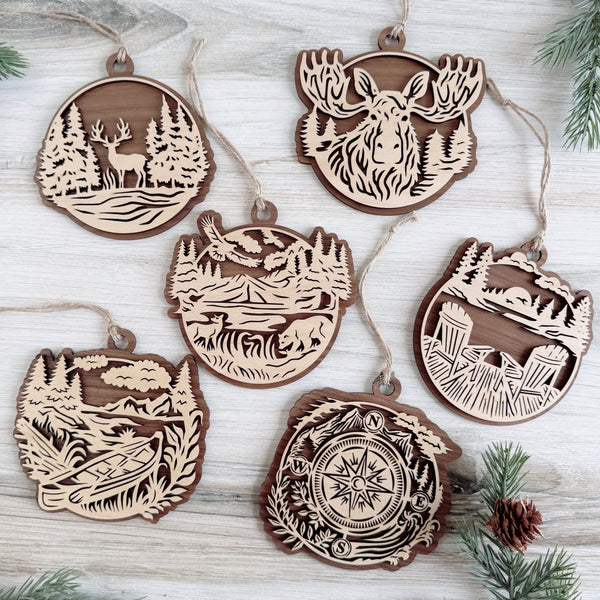 Great Outdoors Ornament Collection