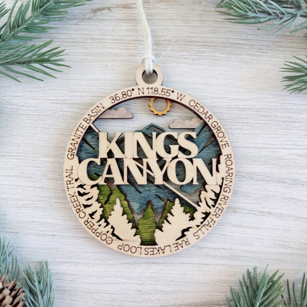 National Parks Ornaments