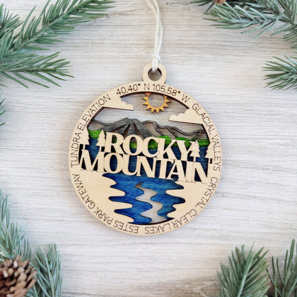 National Parks Ornaments