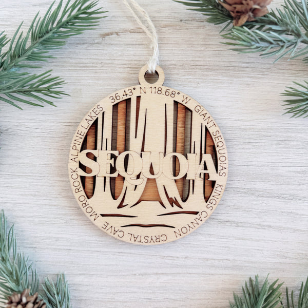 National Parks Ornaments