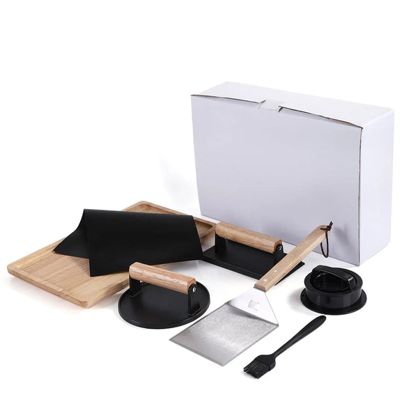 Smash Burger Set | 9-Piece Custom Burger Kit