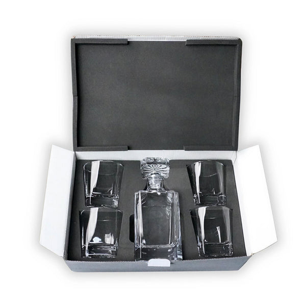 Personalized Whiskey Decanter Gift Set