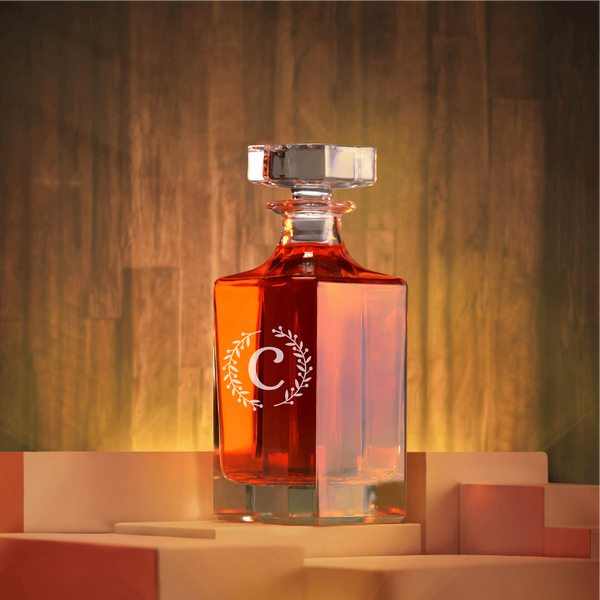 Personalized Whiskey Decanter Gift Set